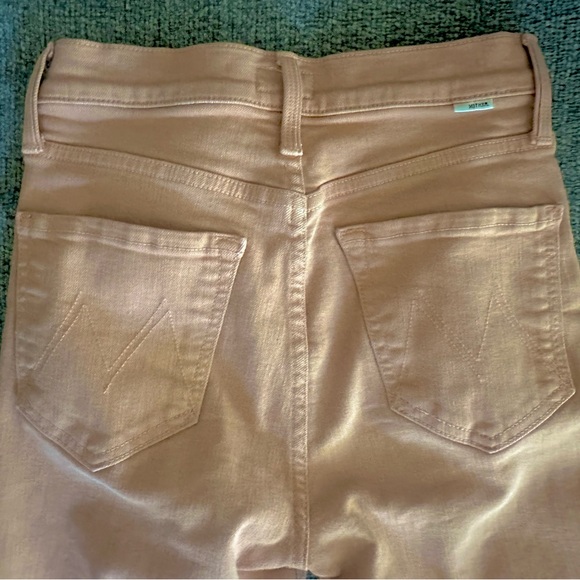 Mother The Tripper Toasted Nut Ankle Jeans Button Fly size 24 - Picture 3 of 12